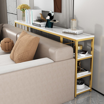 Living room bedroom porch long table bedside gap narrow wall multi-layer heating partition sofa rear shelf light luxury