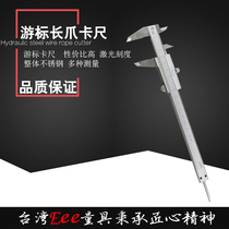Taiwan EEE Stainless Steel Cruise Scale 0-150-200-300mm Overall Oil Label Carruler High Precision