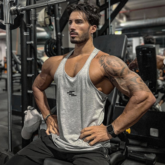 MCPW I-shaped fitness vest men sweat-absorbing sports t-shirt muscle lifting training sleeveless top 250412A
MCPW I-shaped fitness vest men sweat-absorbing sports t-shirt muscle lifting training sleeveless top 250412A