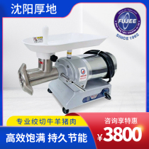 Shenyang thick multi-functional commercial electric meat grinder mn-22s high-power butcher shop with automatic frozen meat machine