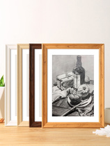 Simple photo frame hanging wall 4K open 8k childrens picture frame mounted A4a3 poster 16 inch 20 oil painting puzzle frame custom