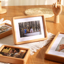 American tenon and mortise photo frame set table rounded beech solid wood 6 inch 7 wash photos made into picture frame hanging wall a4 creative ornaments