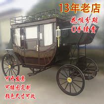 Royal carriage retro sightseeing car color and size can be changed Wedding car can be changed electric outdoor ornaments can be installed air conditioning