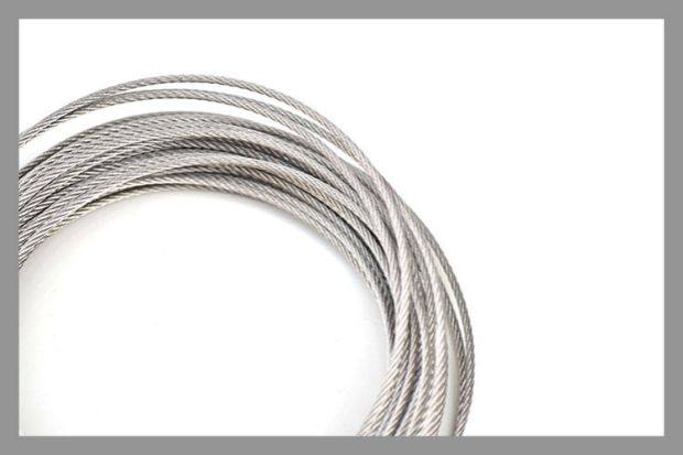 徳远304不锈钢钢丝绳细钢丝 钢丝线 模具绳 很细7根丝捻制 0.5mm