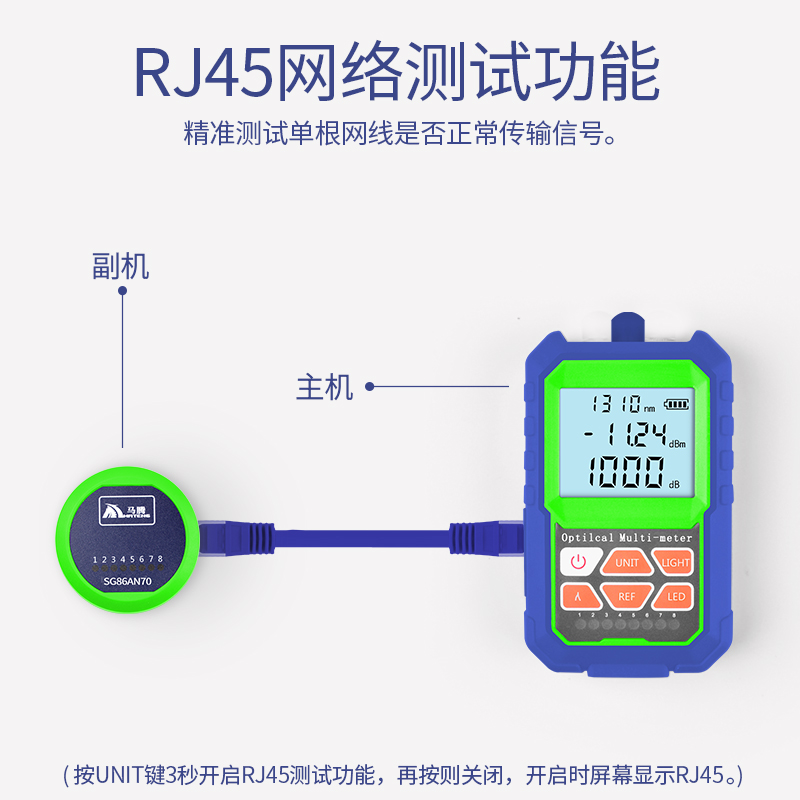 deep light high precision optical power meter mini genuine optical fiber tester lifetime warranty for light decay test