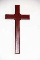 Home Nechristian Cross 70CM Great Church wooden cross Church wall hanging wall-hanging piece 72057