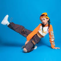 Girl Jazz Dance Costumes Girl Hip Hop Street Dance Suit Little Kid Personality Handsome Air Blast Street To Convince Children To Play Out