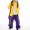 Buy only yellow jacket, white T-shirt, and purple pants