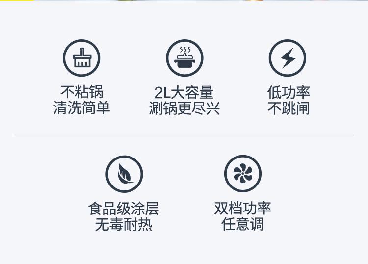 电饭炒锅多功能家用小型电炒锅一体炒菜锅不粘锅宿舍插电锅1-2人