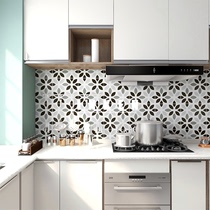 Yi Ken Nordic small tile 300x300 Living room kitchen bathroom Simple tile Balcony small fresh entrance wall