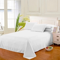 White sheets one-piece hotel Hotel Double 1 8 meters 1 5m B & B apartment single 1 2M beauty salon sheet
