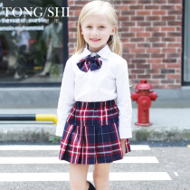 School uniforms for primary and middle school students Suit Kindergarten Garden Uniform Summer Clothing for male and female children Summer Inn Wind class The wind in Shenzhen College Wind