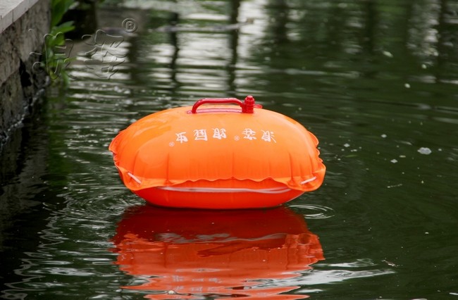包邮正品浪姿跟屁虫第四代双气囊安全游泳浮漂 跟屁虫