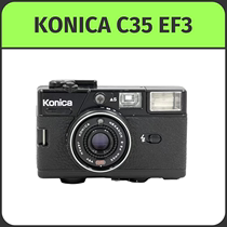 Konica | C35 EF3 38mm F2 8 Fixed Zoom Lens Vintage Film Side Axis Camera