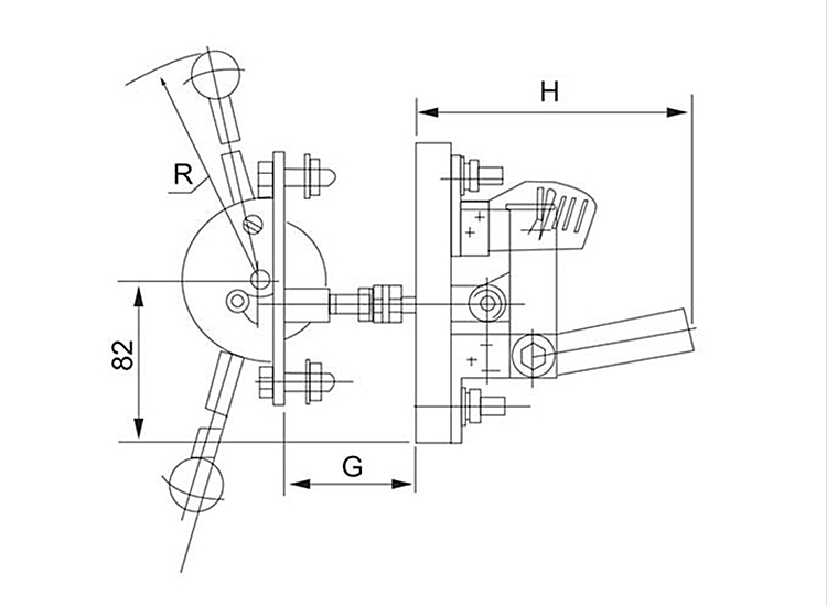 人民 开启式隔离型刀开关 hd13b-400/31 400a 3级 带手柄灭弧罩