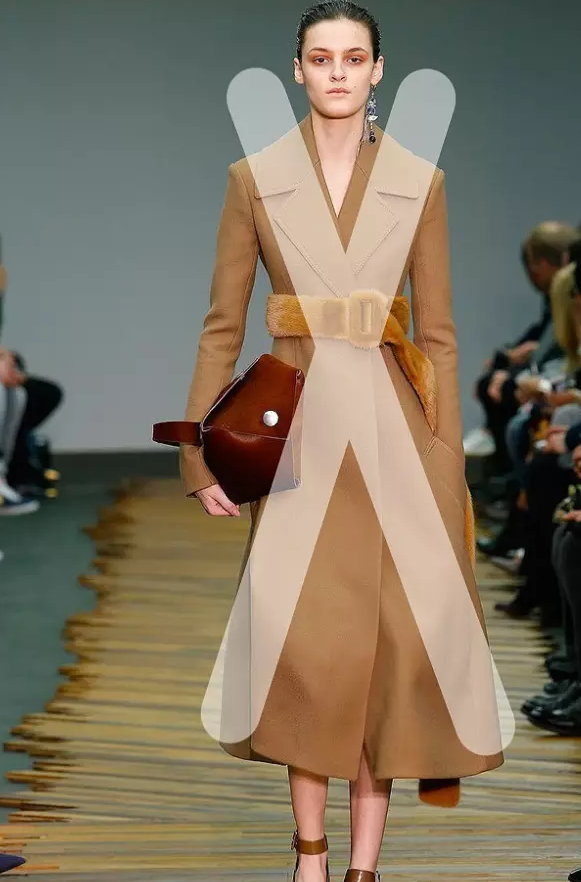 想下半身修长?一定不要错过x型大衣