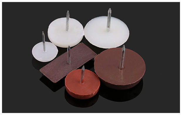 平底地钉 塑料地钉 家具地脚钉 装饰钉 防潮垫 方型家具脚垫 钉子