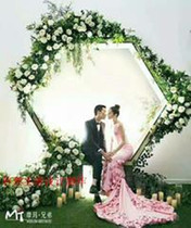 New wedding real studio real base decoration studio on-site design and production of Korean-style European-style real