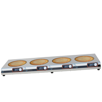 Sezhida multi-head electric pottery furnace commercial induction cookers 3500W multi-cooker 4 eyes saucepan oven quad-head tin paper flower A casserole