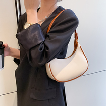 ITSK women bag 2021 new versatile niche French advanced soft leather underarm bag shoulder bag shoulder Hand bag bag women Summer