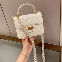ITSK women bag 2021 New Tide fashion all one shoulder crossbody small bag senior sense pearl chain bag female summer