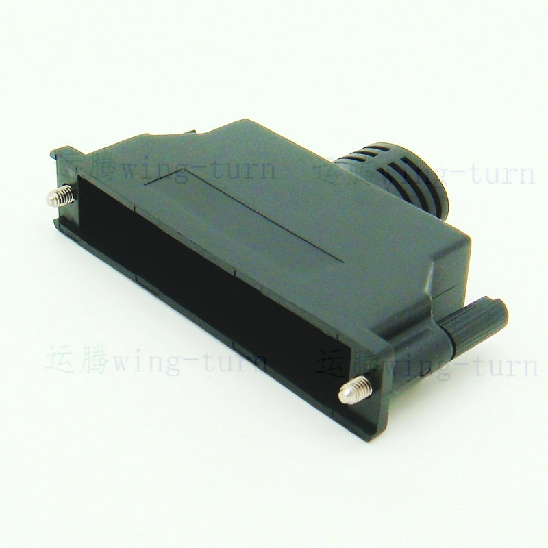 yunteng fmd68m-k-as scsi plug hpdb68 male plastic shell 68 core male pressure wire connector