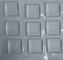 JGS2 Ordinary Quartz Window Size 15*12*3mm