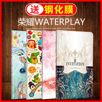 Huawei Honor WaterPlay waterproof audio and video tablet 10 1-inch Waterplay 8-inch computer leather case dustproof HDL-W09 Protective case HDN-W0