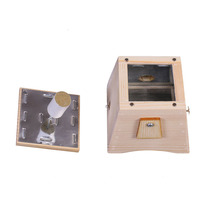 Airsun moxibustion ai jiu he wooden single sui shen jiu dan cha Wood moxibustion 1 needle acupuncture moxa box moxa column ai jiu guan