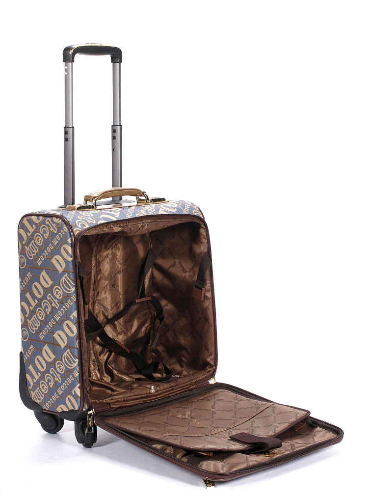 盛装舞步帆布大容量牛津轻巧万向轮帆布拉杆箱旅行箱登机箱行李箱