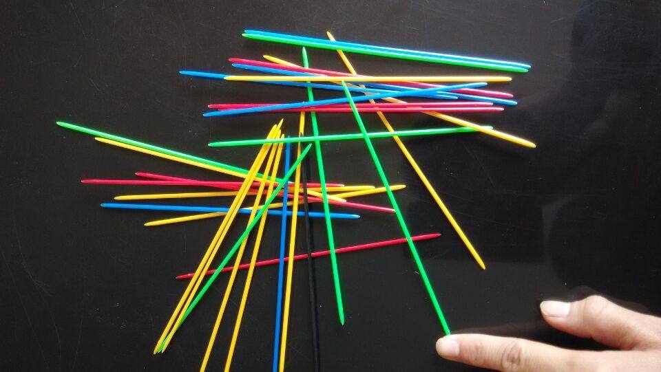 儿童游戏棒塑料挑棍挑棒撒棒桌面游戏类80后怀旧经典益智玩具桌游