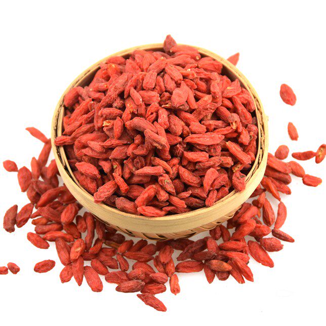 枸杞子 宁夏枸杞王380粒特级免洗 正品无硫 中药材批发250克包邮