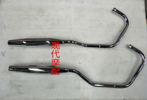 Jincheng 250 unilateral stainless steel exhaust pipe QJ250-3 CA250 Earth Eagle King storm Prince muffler