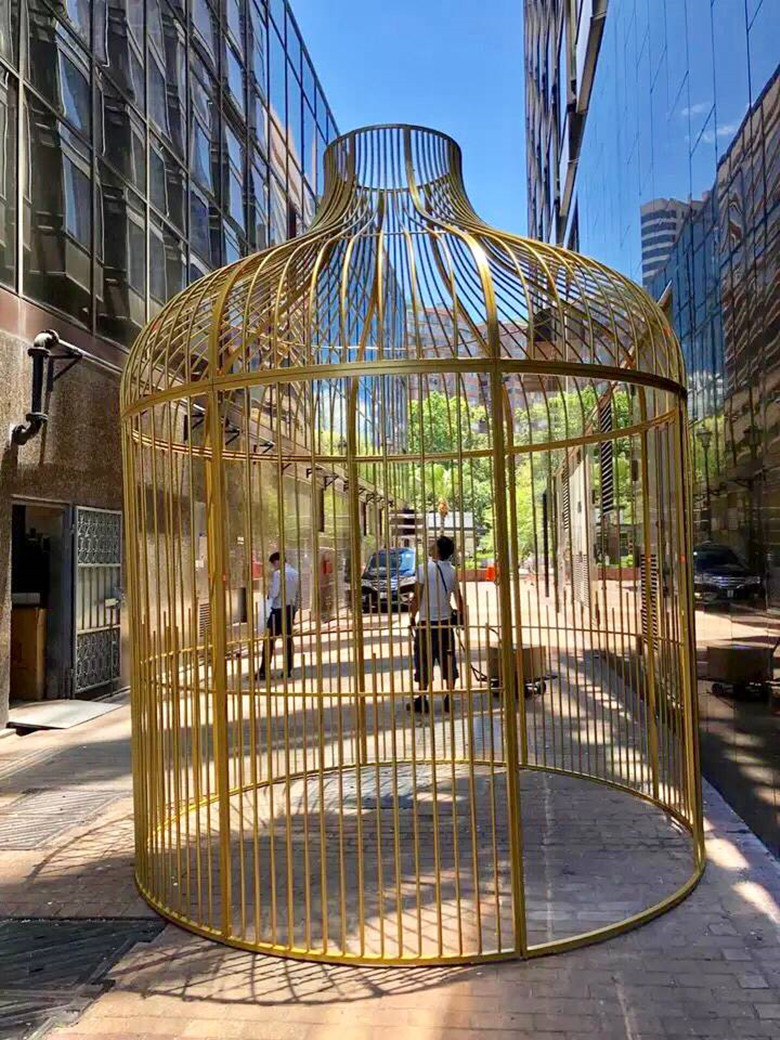 铁艺鸟笼装饰特大号鸟笼户外超大型鸟笼酒店餐厅鸟笼巨型鸟笼卡座