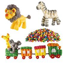 2 * 3cm magic DIY handmade building corn grain kindergarten childrens educational material package sticky sticky toy