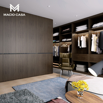 Marge whole house whole wardrobe customization modern minimalist American bedroom walk-in door cloakroom customization