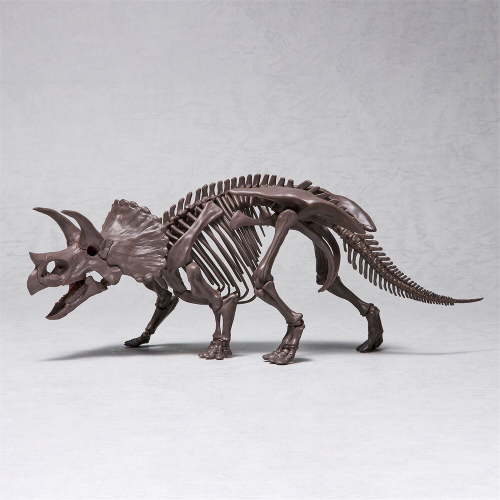 现货 万代 1/32 imaginary skeleton 三角龙 恐龙骨架 化石 拼装