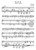 Yang Bai Lao-C tone-movable adjustment F bG G G bA B C D bE E-tone adjustable high-speed spectrum