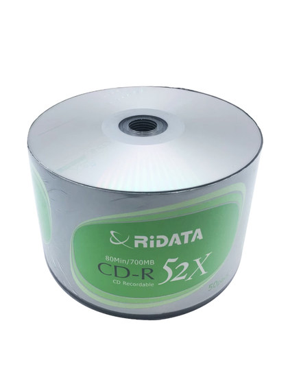 Ridata 인쇄용 CD-R 700MB 블랭크 디스크 불타는 디스크 라이더 CD 인쇄 디스크 50 조각 Ridata 인쇄용 CD-R 700MB 블랭크 디스크 불타는 디스크 라이더 CD 인쇄 디스크 50 조각