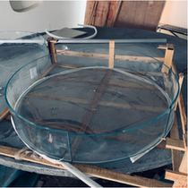 (Factory direct sales)Hot bending glass hyperboloid Hot bending surface irregular arc curved steel glass counter arc