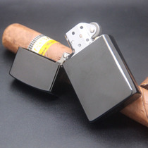 zorro zorro ZC7 pure copper black board slim narrow version extended ultra-fiber thin kerosene lighter ladies business