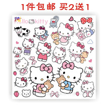 Fruit meter cartoon kitty cat tattooed with Katy cat cute waterproof male and female child KT cat sticker