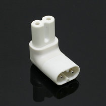 C8 TO C7 eight male and female power conversion plug 90 degree right angle upper and lower elbow C7 TO C8