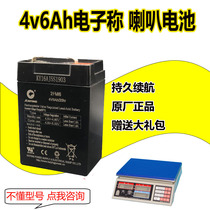 Kaiying 4v6AH 20hr electronic battery 6v electric motorcycle childrens car scale Universal Battery