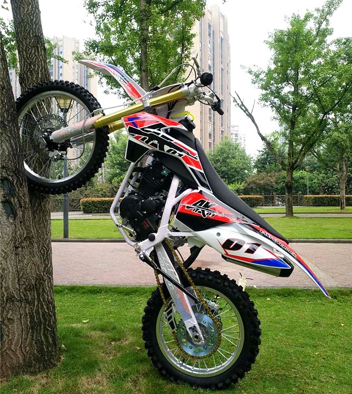 宗申250越野摩托车 ak-01越野 倒减 高配林道机车 x7场地山地越野