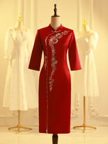 SWEET(Lunar )Mother's dress for wedding feast