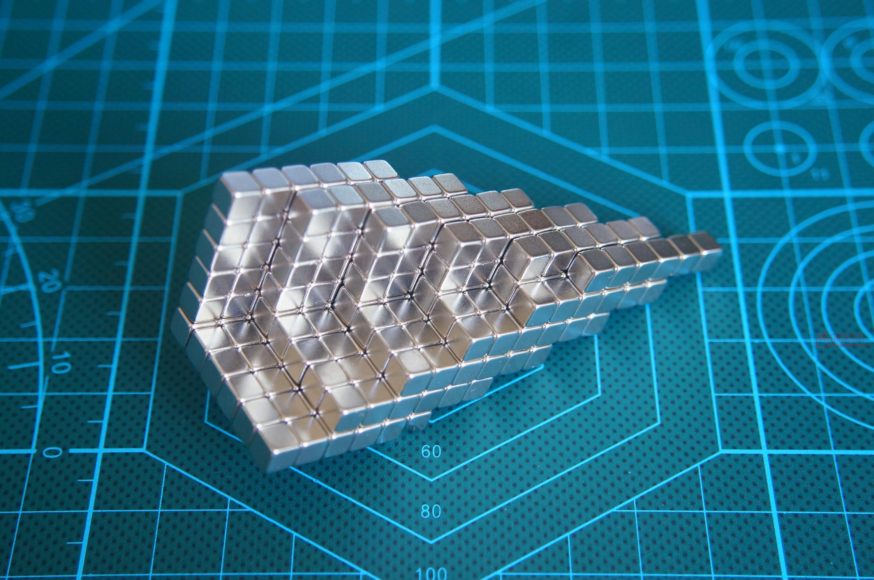 巴克球减压益智4mm216粒 正方形魔力磁球魔方磁力球益智玩具磁力