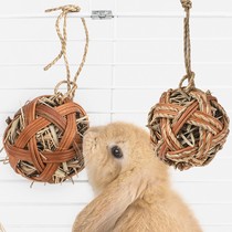 Grass preparation feeding ball pet rabbit molar can seti grass ball chinchilla hamster grass radish relieve boredom toys
