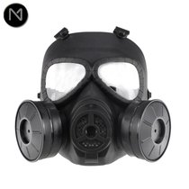 Strangleproof gas mask Anti-chemical chemical and biological smoke gas spray paint Chemical 87-type filter Canister Mask Film and TV props
