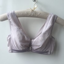 Ultra-thin non-sponge soft steel ring breathable BCDE Cup upper chest small underwear comfortable exquisite embroidered bra